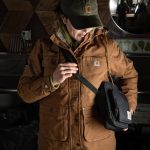 Carhartt Zip, Durable, Adjustable Crossbody Bag with Zipper Closure, Brown, One Size - Image 6